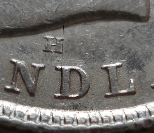 Centre H, Repunched 1