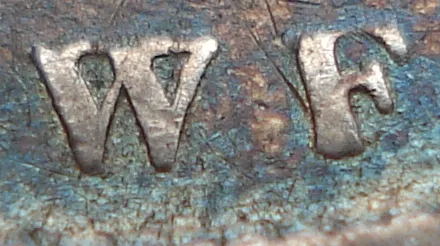 Repunched 6, Hi 7, Right. H