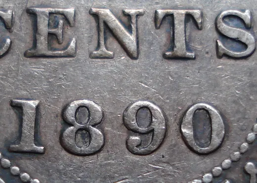 Narrow Date, Re-engraved 2 & C