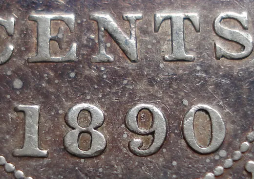 Narrow Date, Re-engraved 2 & C