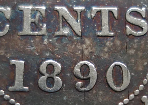 Narrow Date, Re-engraved 2 & C