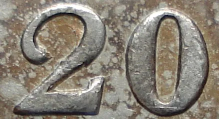 Narrow Date, Re-engraved 2, C & S