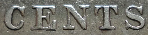 Wide Date, Re-engraved 0, C & S, NF 20 Cents