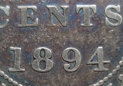 Por.1, Wide Date, Re-engraved 8 & S
