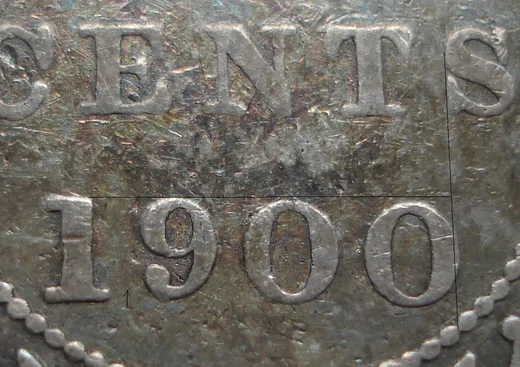 Wide Date, Low 0, Re-engraved S