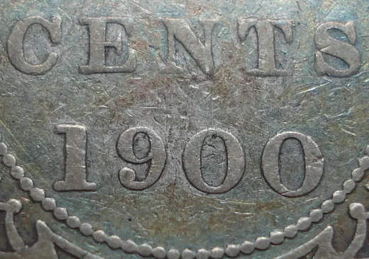 Wide Date, Low 0, Re-engraved S